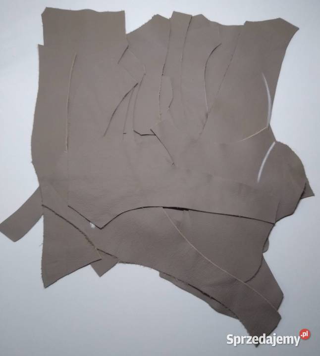 Skóra Licowa Włoska Czerwony Cienka Odcień Beżu pomorskie Gdańsk sprzedam