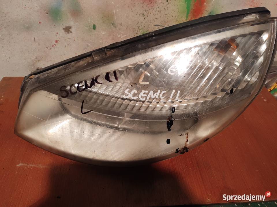 RENAULT SCNIC II lampa przód lewa Kielce