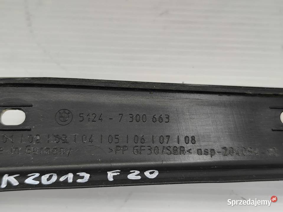 OSŁONA OBUDOWA LAMPY TYŁ LEWA BMW F20 7300663 sprzedam