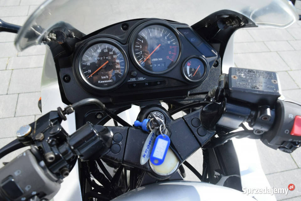 Kawasaki GPZ oryginalny stan dok na 2002r z Kawasaki Śrem