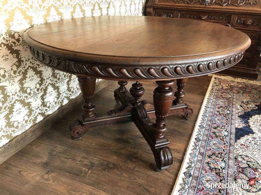 Stary stół dębowy stolik antyk Warszawa sprzedam