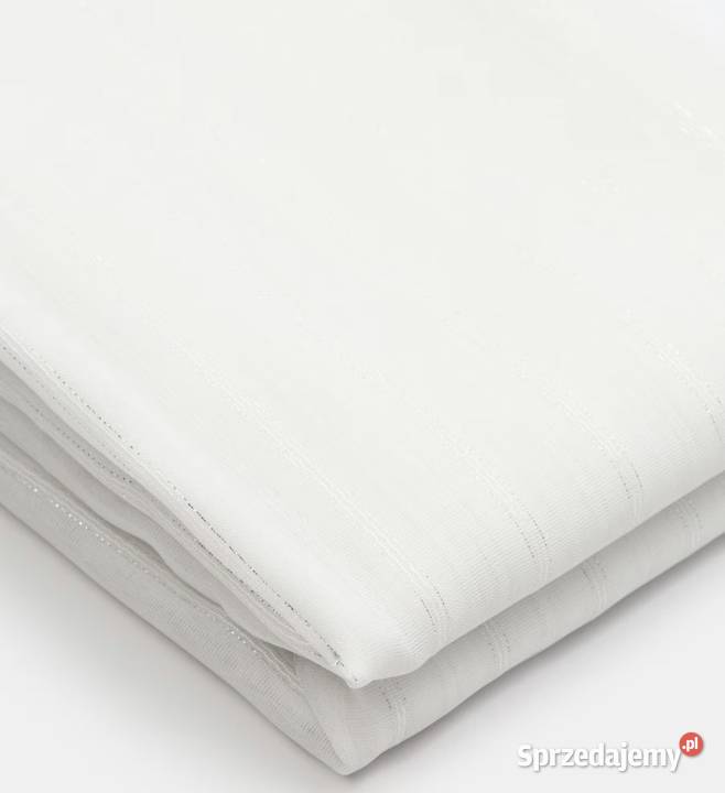 Zasłona z ozdobną nitką Firany świętokrzyskie