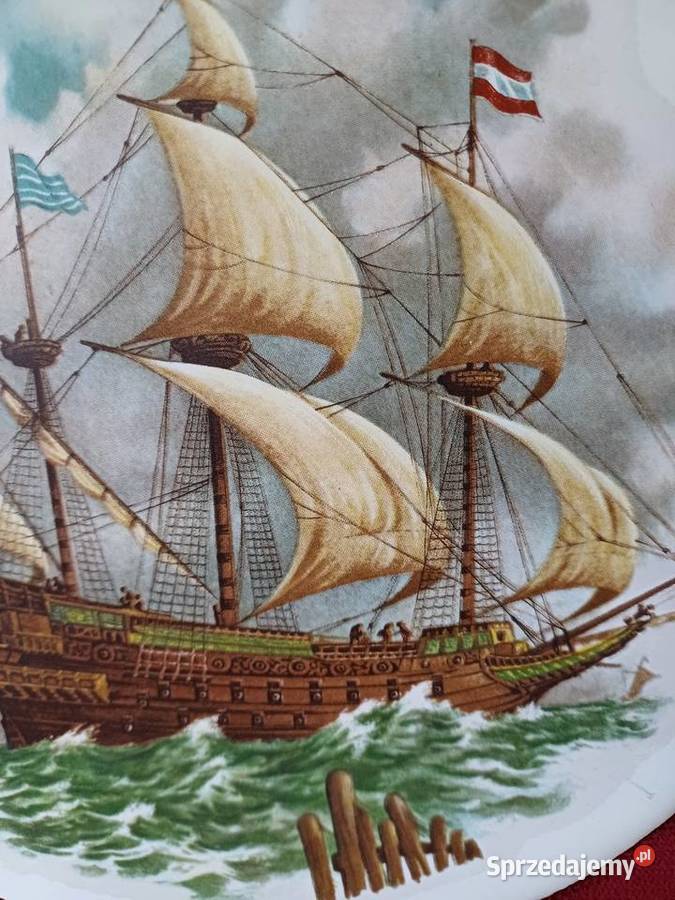 vintage obrazek na porcelanie Nowy Targ