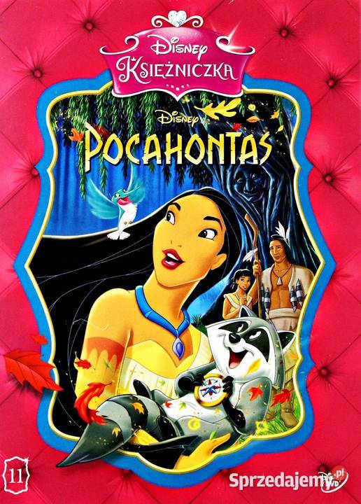 POCAHONTAS 1 2 DISNEY KSIĘŻNICZKA PAKIET 2