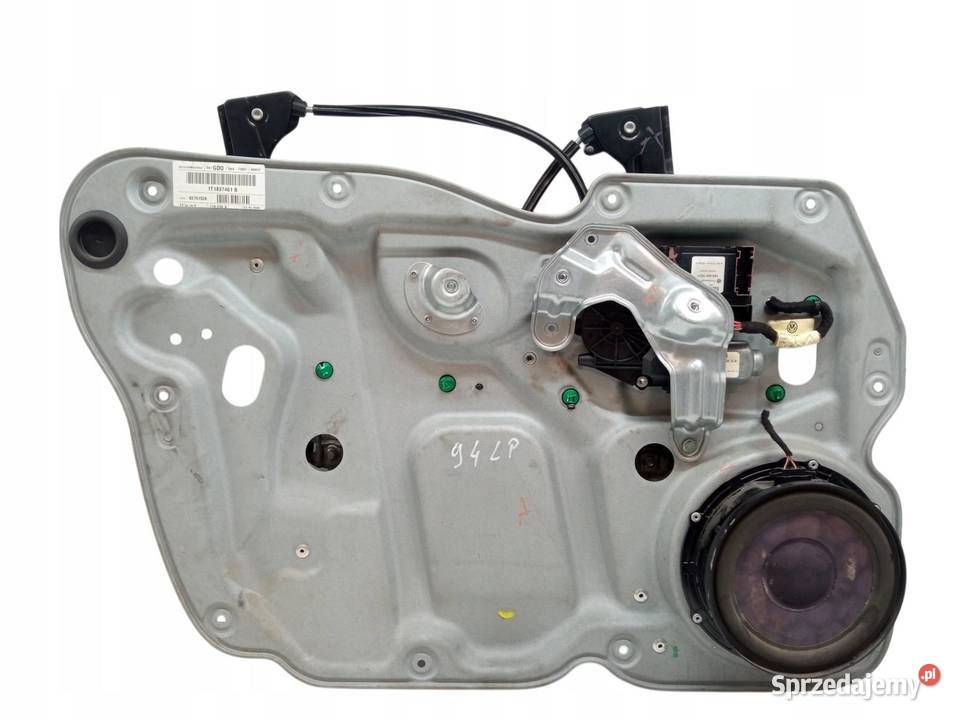 MECHANIZM SZYBY LEWY PRZÓD 1T0837755L VW Rok produkcji 2003