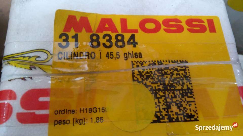 Sportowy zestaw cylinder Malossi 64cc Honda podlaskie sprzedam