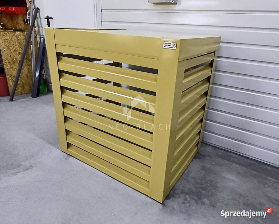 Osłona klimatyzatora 90x50x80 piaskowy Zabudowa Krynica-Zdrój