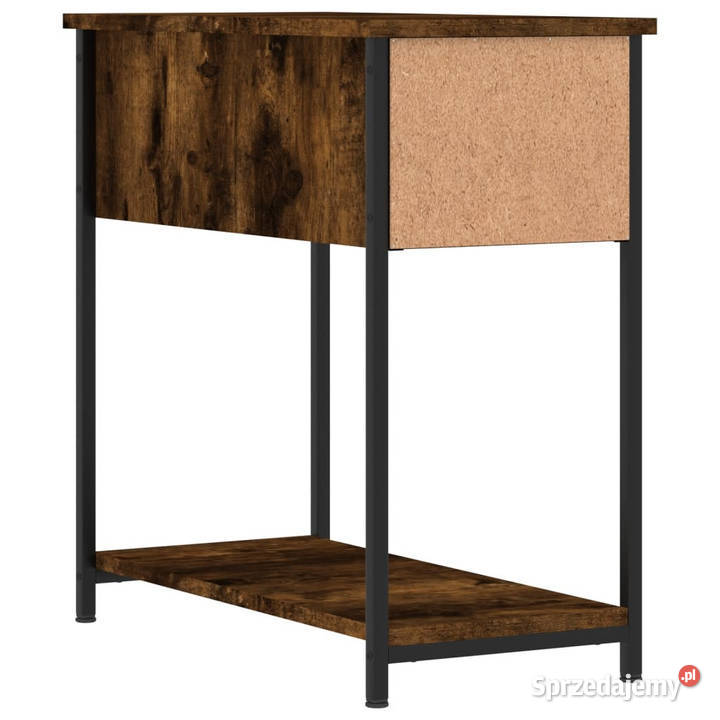 Szafka nocna przydymiony dąb 30x60x60 WM826057 sprzedam