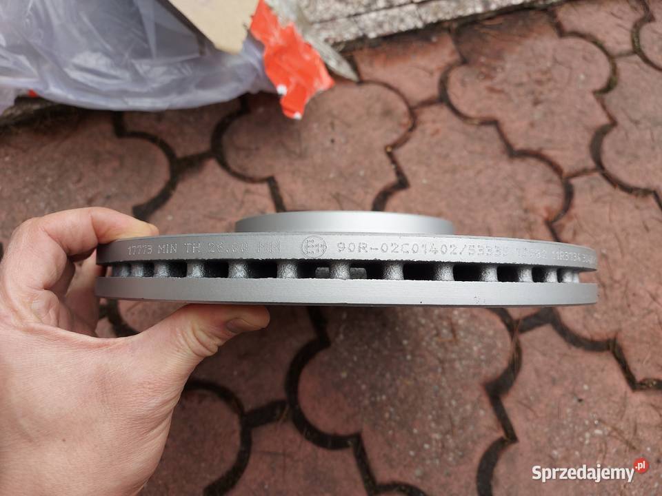 Nowe tarcze ABS 2x 304mm przód C5 III Jumpy śląskie Tychy