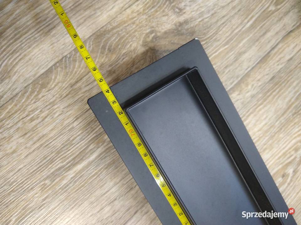 Odpływ prysznicowy liniowy czarny regulowana Dłutów