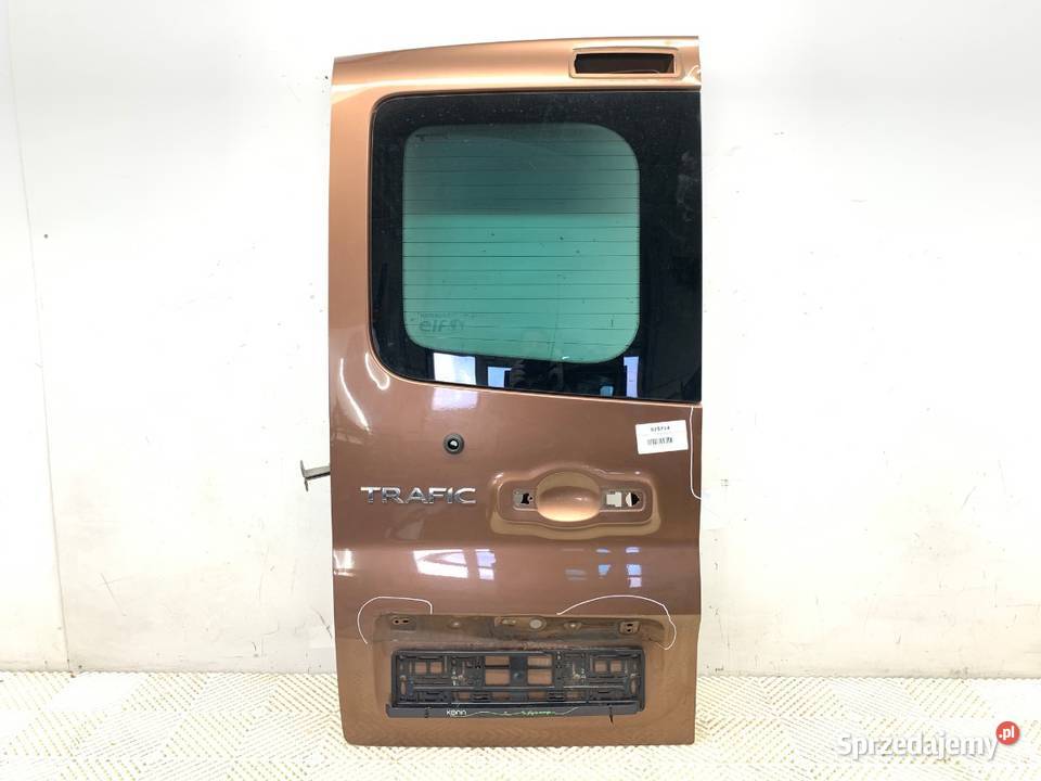 DRZWI TYLNE LEWE RENAULT TRAFIC III Bus BRĄZOWY osobowe podkarpackie sprzedam