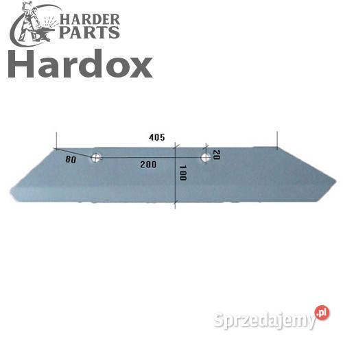 Lemiesz 300hektarów HARDOX 406002L części do Suwałki