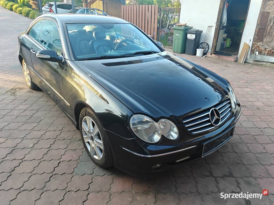 Mercedes CLK 270 w209 27 CDI gradzie pali jeździ CLK mazowieckie Przytyk sprzedam