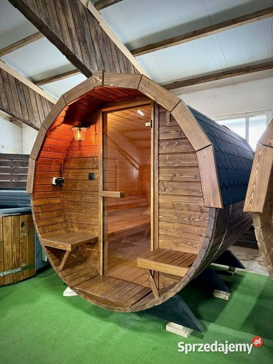 Sauna Ogrodowa beczka Premium Okazja podkarpackie