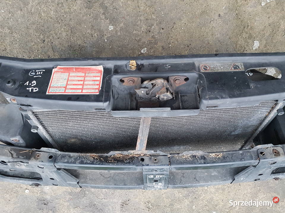 VW GOLF III 19 TD PAS PRZEDNI CHLODNICA Turek