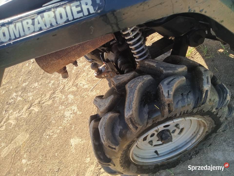 canam outlander 400 4x4 long 2 osobowy transport nieuszkodzony Lublin
