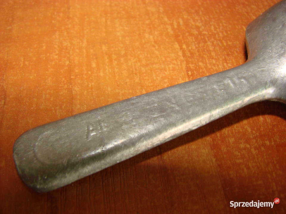 aluminiowa łopatka kuchenna PRL Pruszcz Gdański