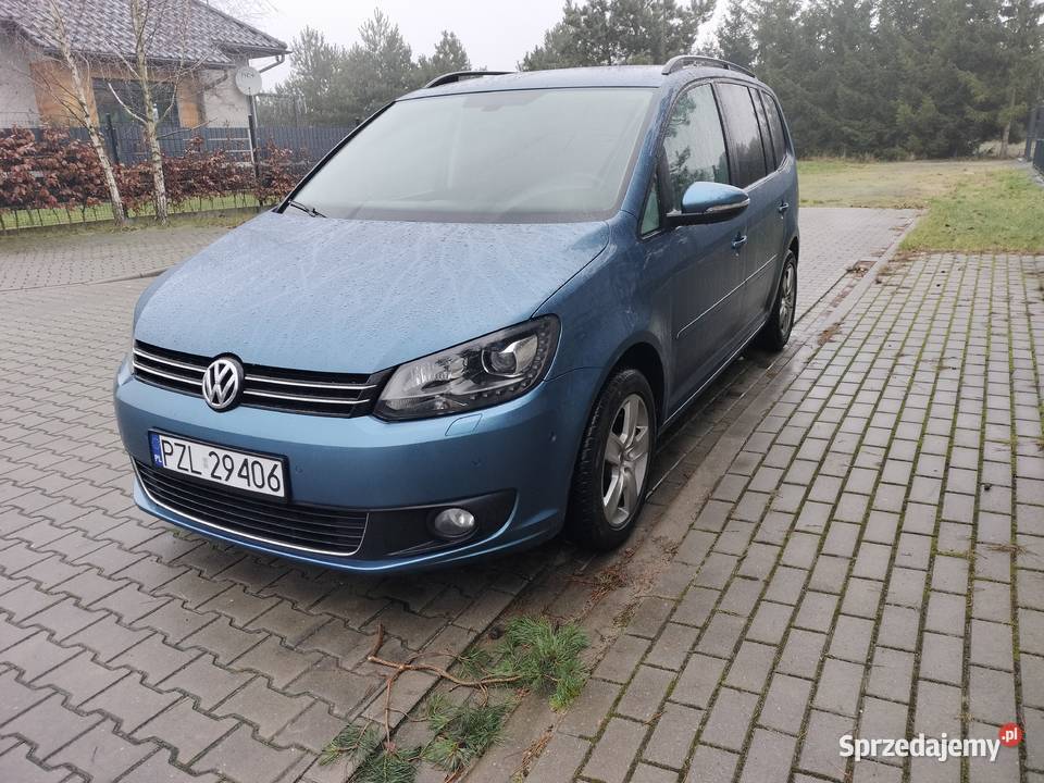 VW Touran TDI DSG LED możliwa zamiana elektryczne szyby
