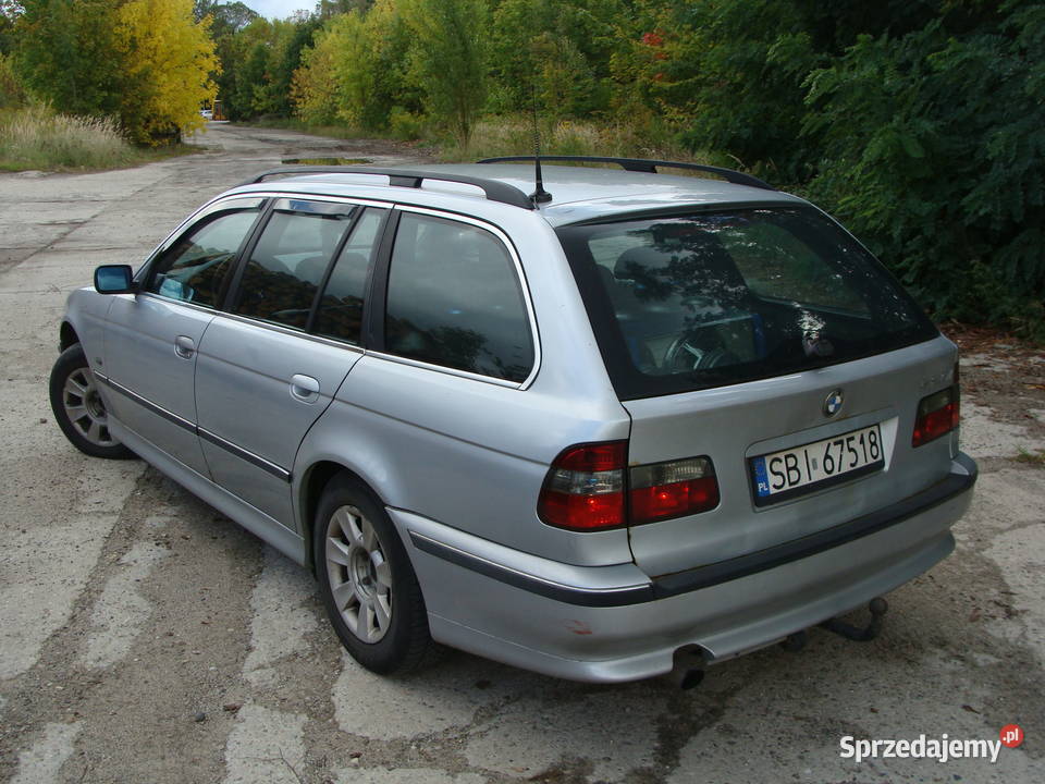 Lampy tył BMW E39 SONAR black smoke clear łódzkie Wieluń