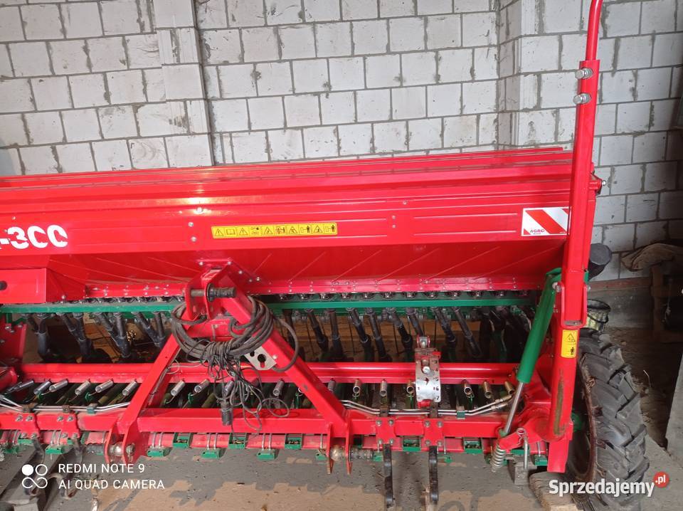 Sprzedam siewnik talerzowy 3m Agromasz lubelskie Nasutów