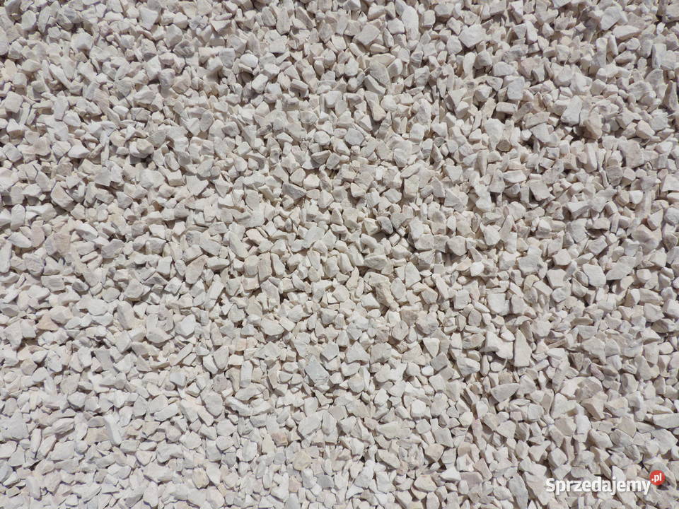 Grys Biała Marianna biały kamień Grys Granitowy