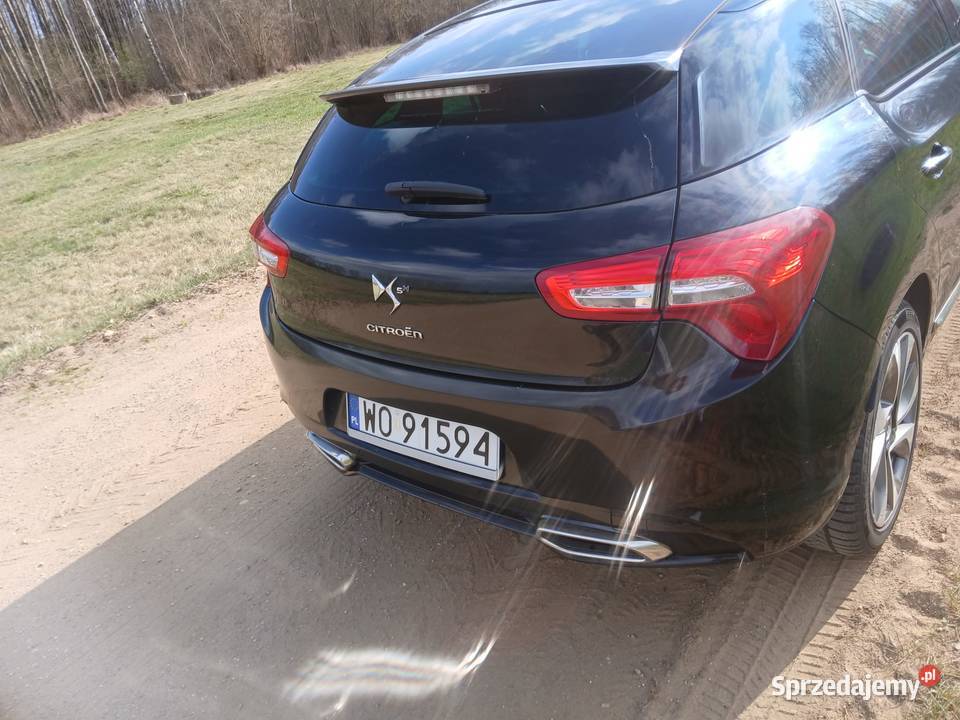 CITROEN DS5 HYBRID4 niski przebieg 30 netto gniazdo SD Rzekuń sprzedam