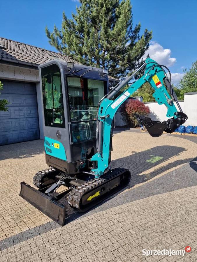 PROMOCJA Minikoparka CASTER 18S Kabina 1800 Łódź