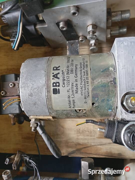 Agregat hydrauliczny podnoszenia 24V380 wywrotu Hydraulika Wyszków
