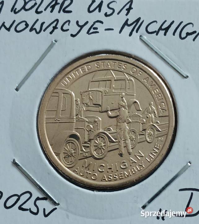 1 Dolar USA Innowacje 2025 rMichiganLinia Konin