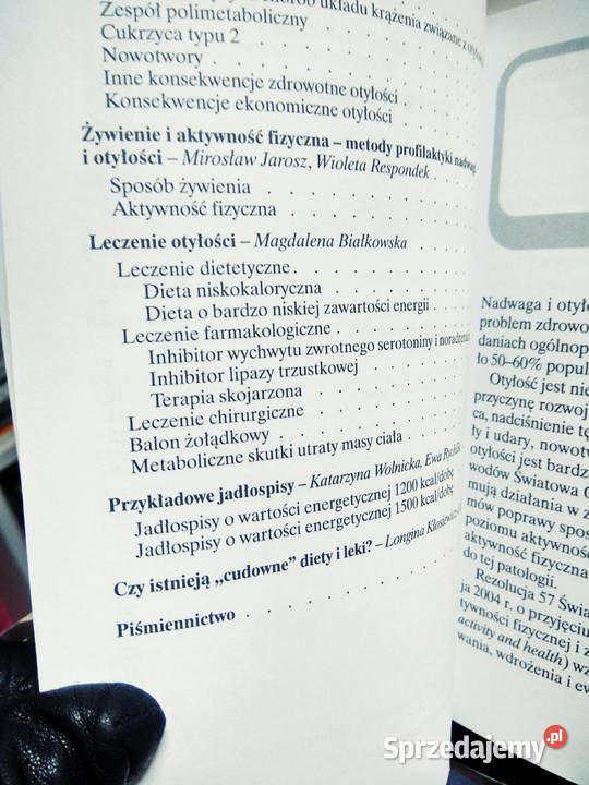 Otyłość zapobieganie i zwalczanie Warszawa