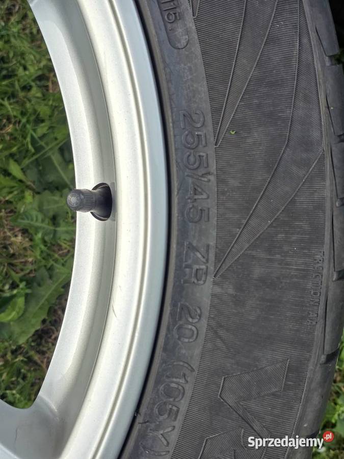 Alufelgi AUDI Q5 A4A6A7A8 20 z oponami komplet aluminiowe Kalwaria Zebrzydowska