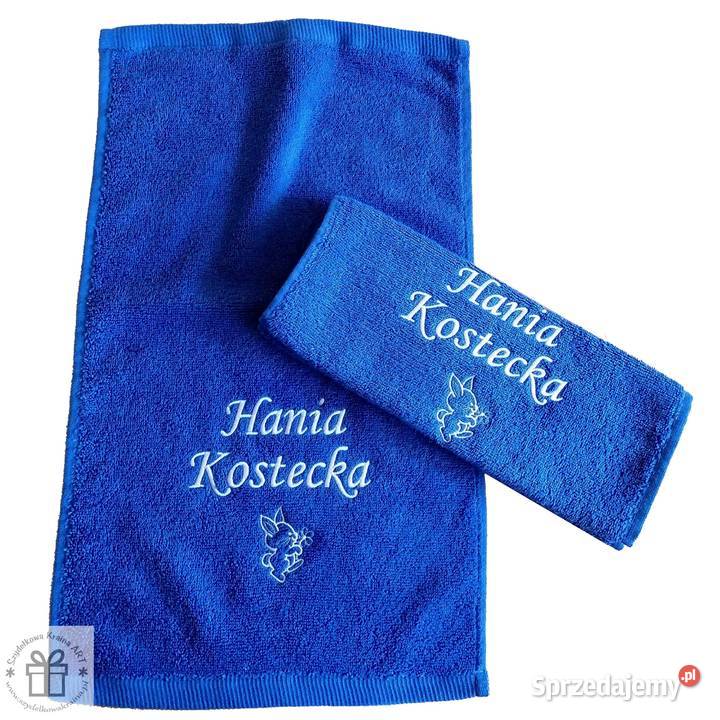 Ręcznik z IMIĘ DZIECKA haftem PREZENT na Toruń