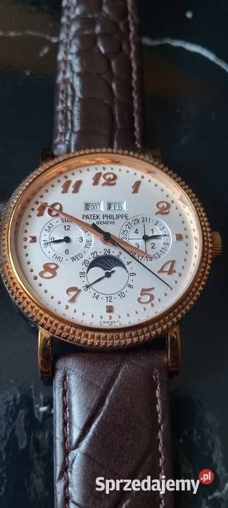 Zegarek Patek Philipe w kolorze zlotym