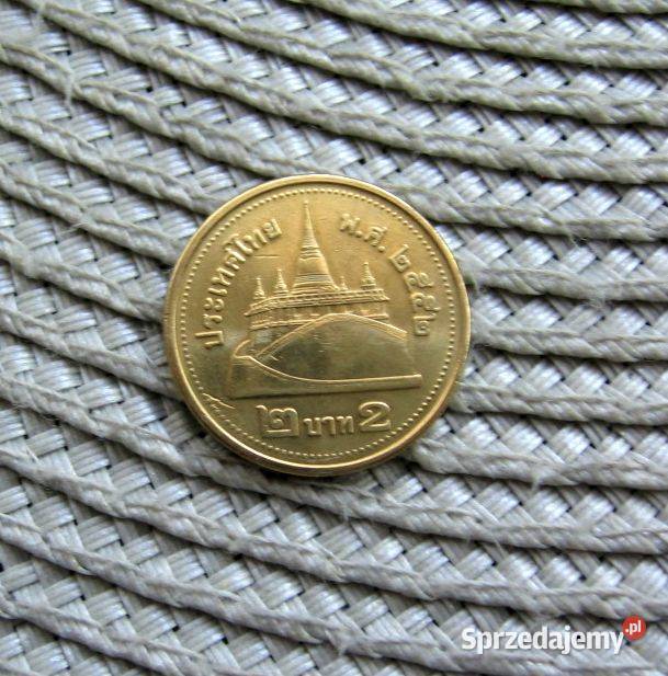 Tajlandia 2 Baht 2009r Ładna Kalisz