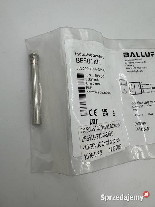Balluff BES01KH BES 516371GS49C Czujnik Warszawa