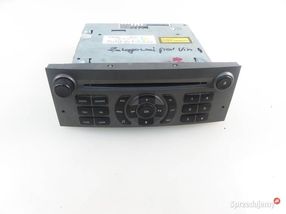 RADIO PEUGEOT 407 6D 9659142777