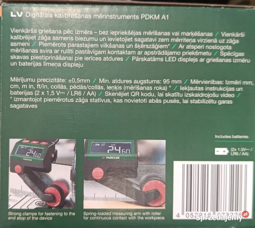 PARKSIDE cyfrowe kalibracyjne narzędzie