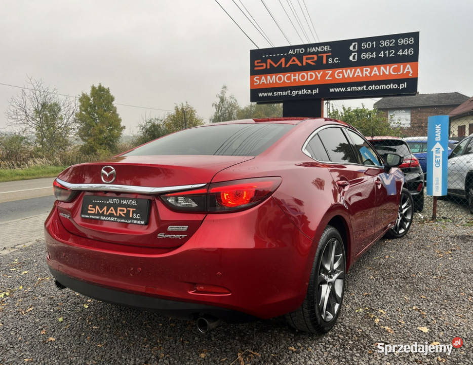 Mazda 6 Salon Navi Kamera BOSE Skóry Jedyna 102 Rydułtowy sprzedam