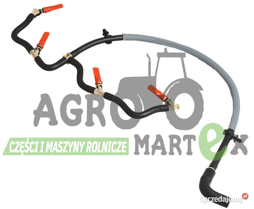 32007355 32007355 PRZEWÓD PALIWOWY NADMIARU JCB nieuszkodzony Wichrów
