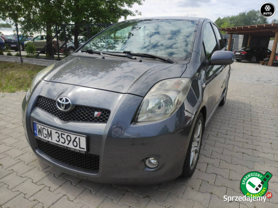 Toyota Yaris TS 133HP zadbany Japan Zero rdzy aluminiowe felgi mazowieckie Stare Budy sprzedam