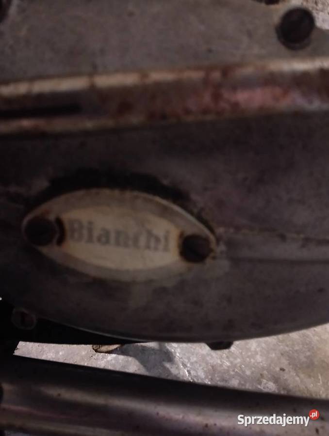 Motocykl Bianchi 125 Gostycyn