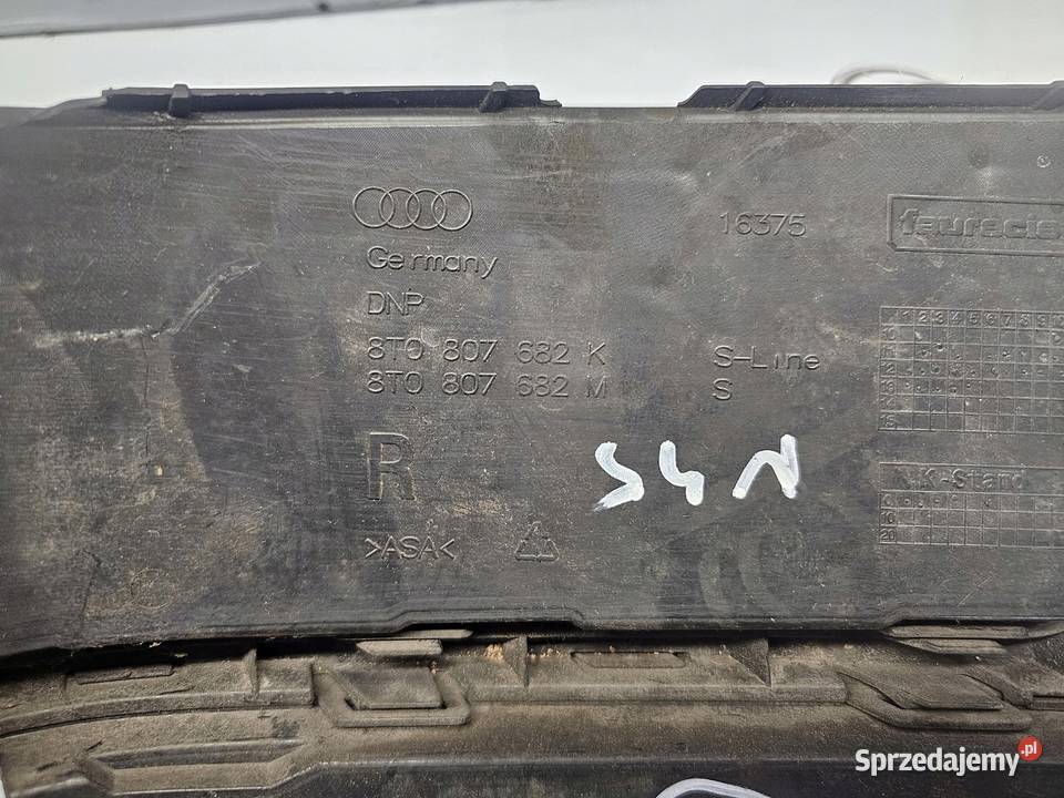 AUDI A5 I 8T LIFT 13r kratka halogenu prawa świętokrzyskie Kielce sprzedam