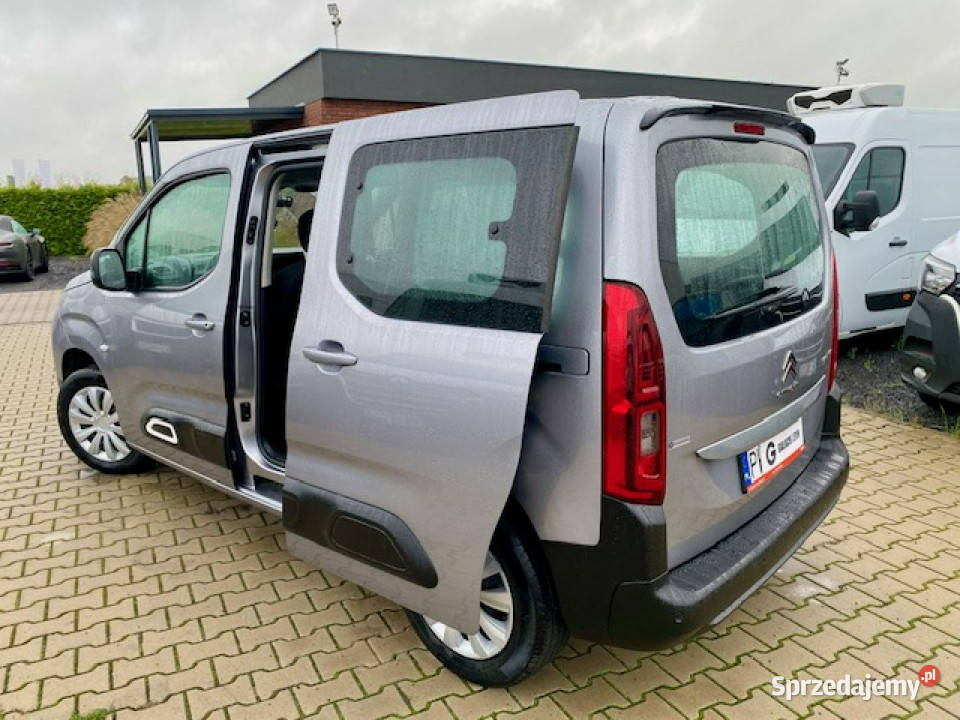 Citroen Berlingo SALON 25 5 OSÓB 2 x boczne wielkopolskie Leszno
