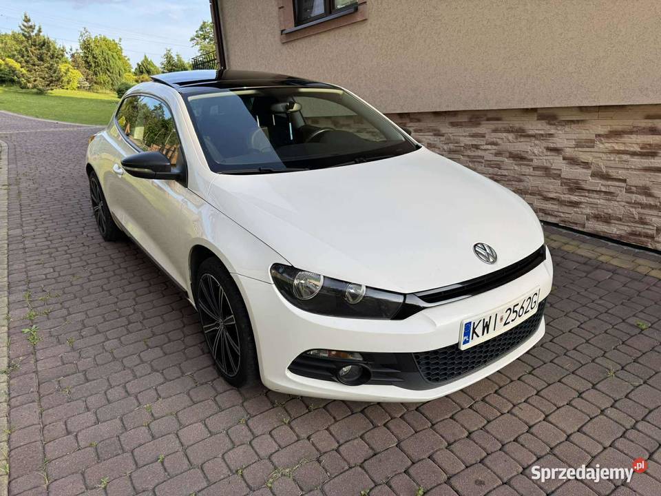 Volkswagen Scirocco 14 TSI biały małopolskie