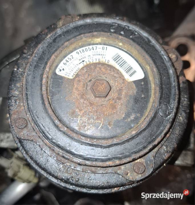 Kompresor sprężarka klimatyzacji BMW 30d M57 podlaskie Grabowskie