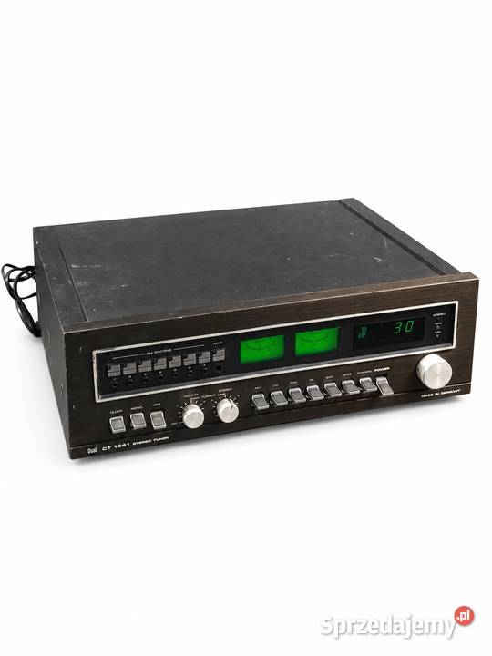 Kultowy Tuner Vintage DUAL CT 1641 Klasyka z Lat łódzkie Poddębice