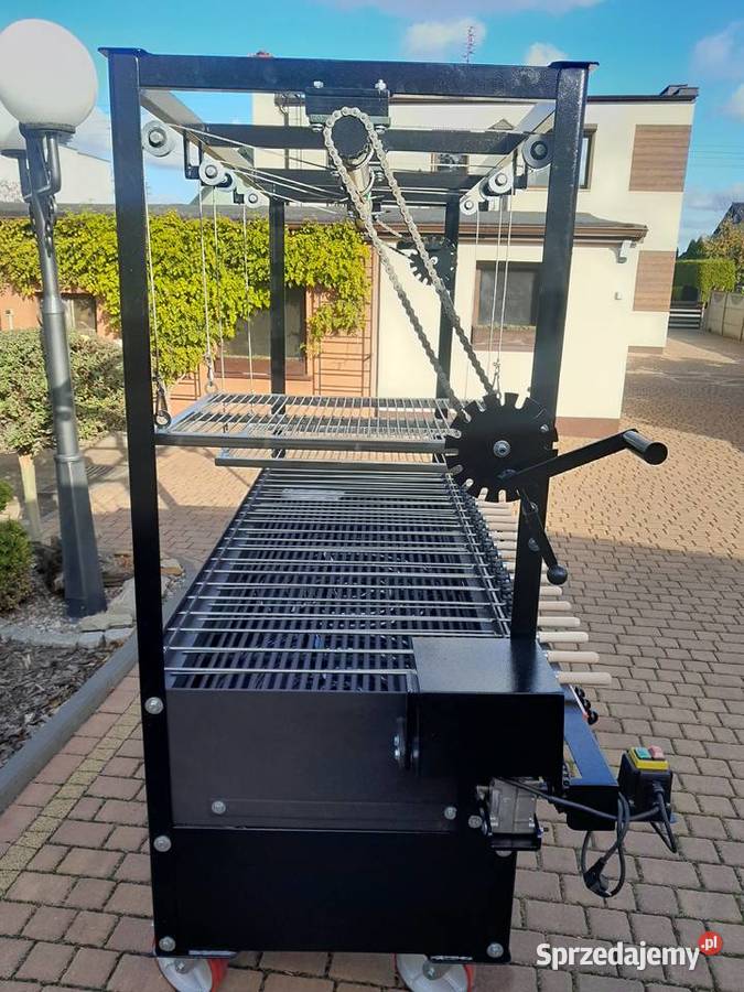 Gastronomiczny grill cateringowy gazowy węglowy