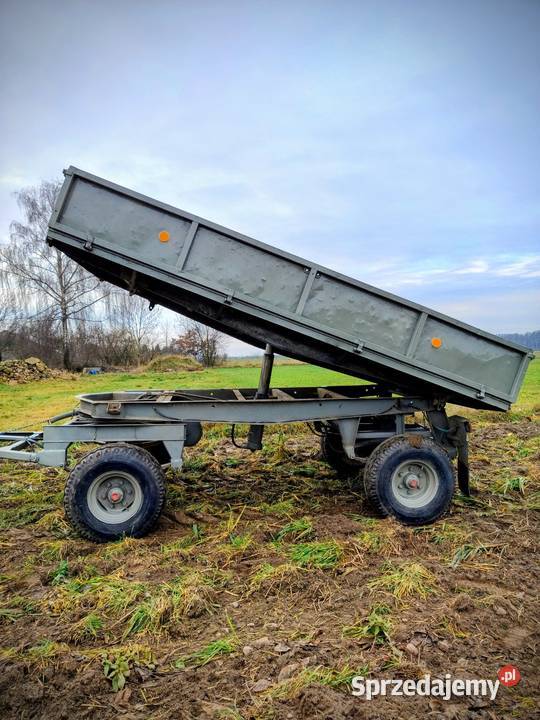 Przyczepa d47 wywrotka na trzy strony
