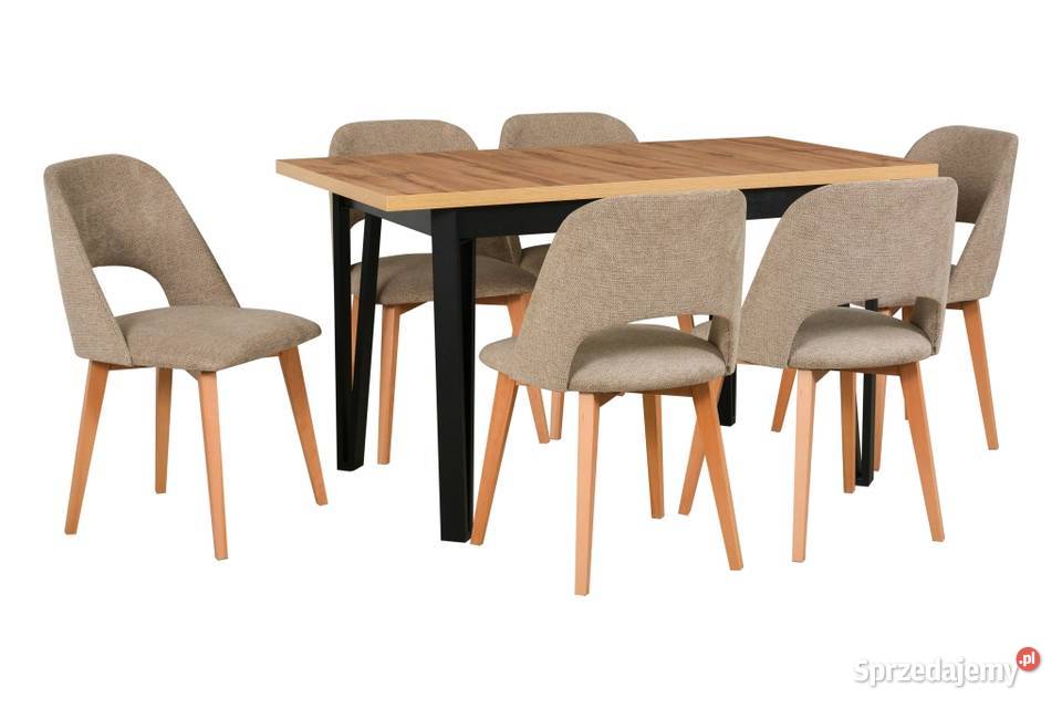 Eleganckie krzesło do jadalni monti 4 szybki Rybnik