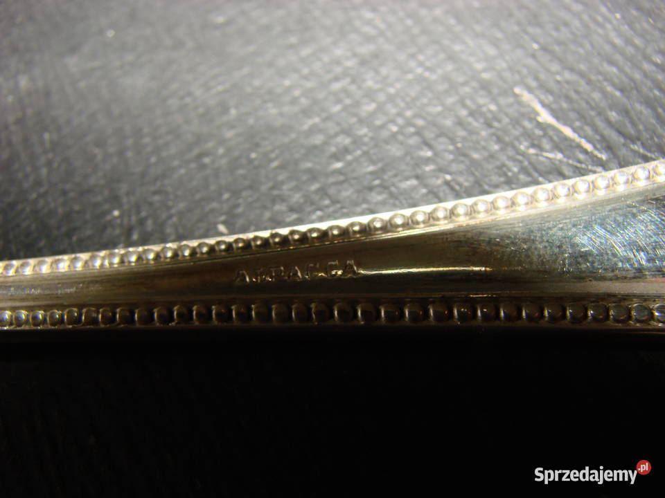 stary widelec stołowy ALPACCA Pruszcz Gdański